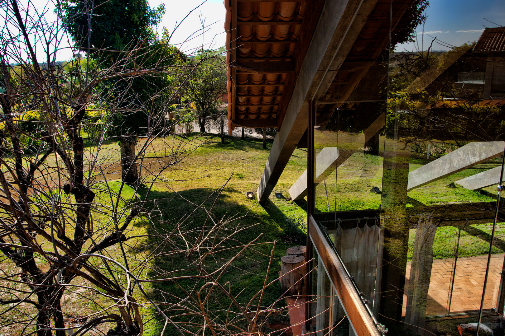 Residência HB, Quinta Quinta Rustic style house