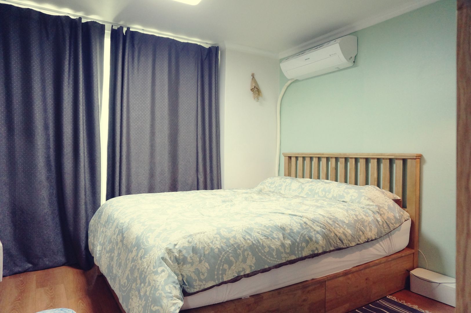 22평 좁은집 신혼집 홈스타일링 , homelatte homelatte Scandinavian style bedroom