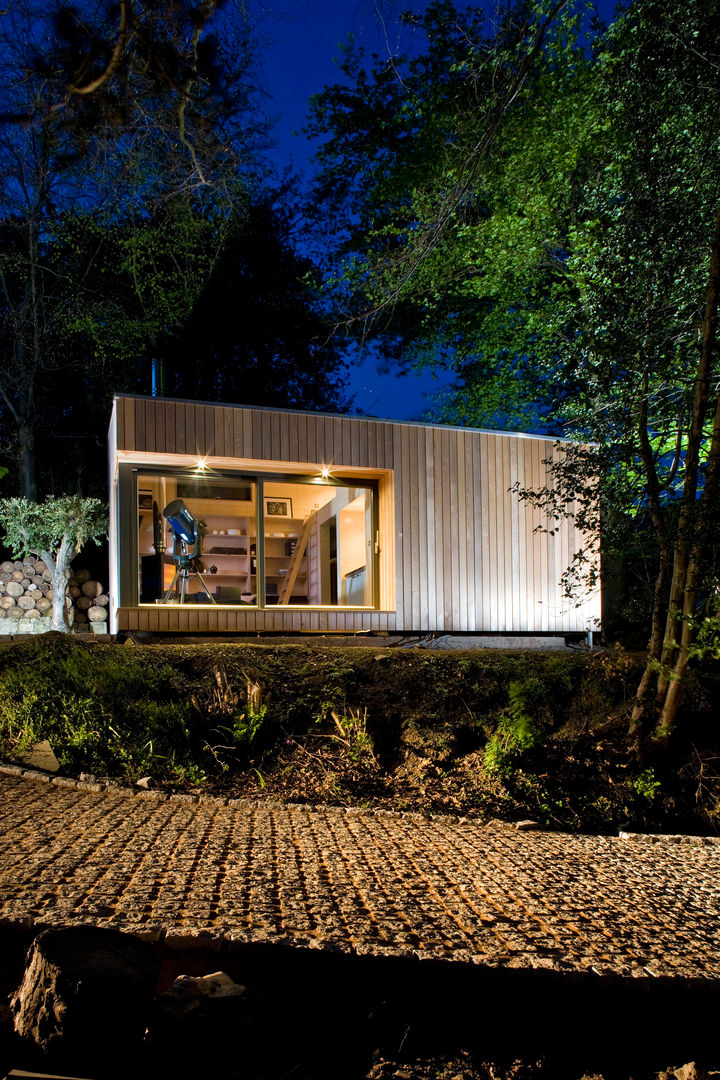 Estudios de cubierta plana 3, ecospace españa ecospace españa Modern houses Wood Wood effect