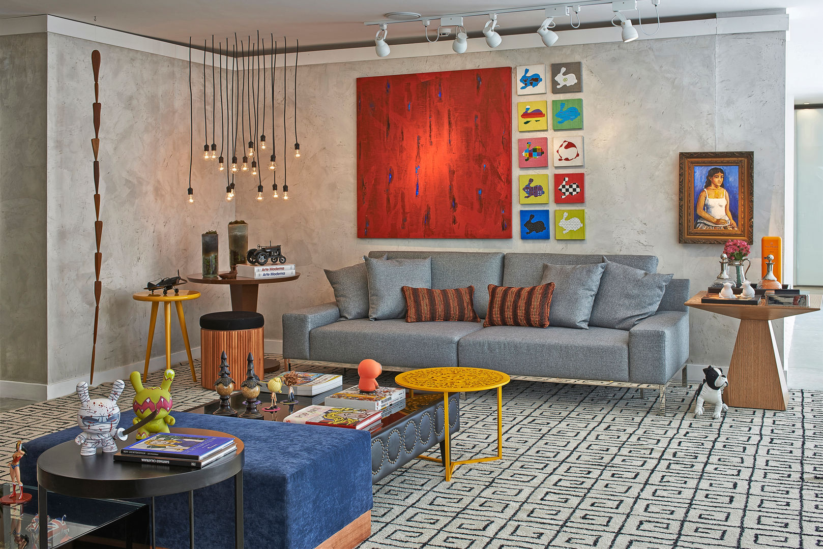 Decora Lider Salvador - 2013, Haifatto Arq + Decor Haifatto Arq + Decor Modern living room Concrete