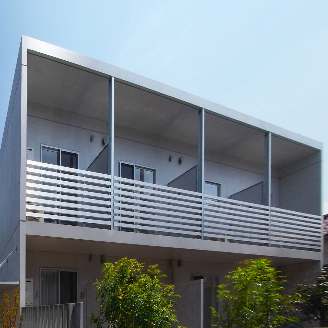 立川の賃貸マンション, ユミラ建築設計室 ユミラ建築設計室 Modern houses