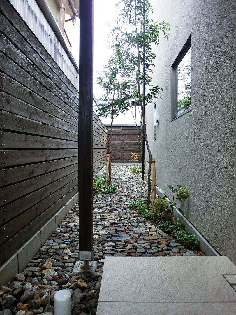 House in Matsugasaki, Mimasis Design／ミメイシス デザイン Mimasis Design／ミメイシス デザイン Modern houses