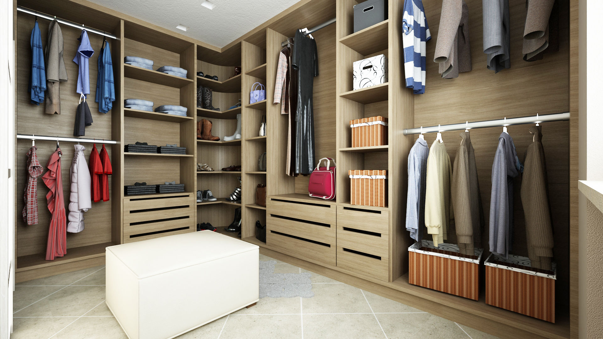 homify Modern style dressing rooms