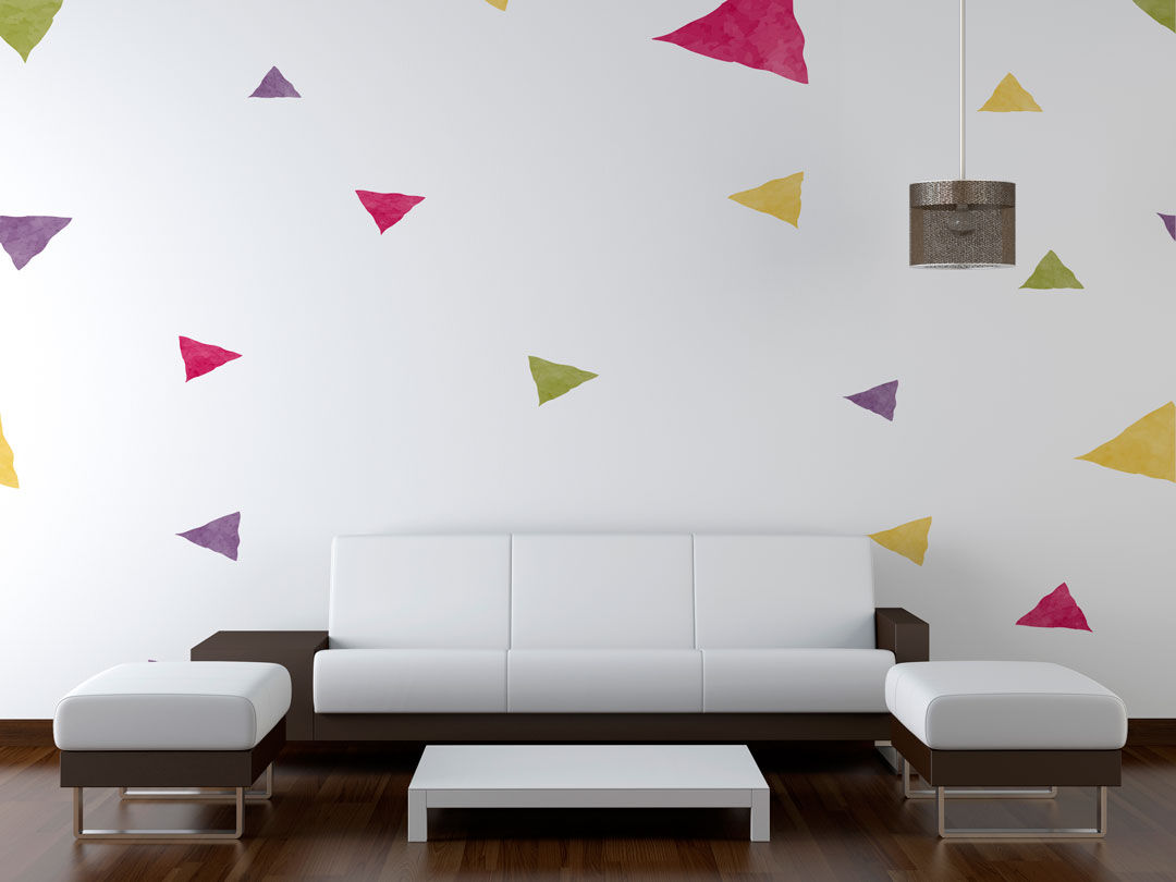 Diseño de Motivo Fun Color, Luis Quesada Design Luis Quesada Design Minimalistische woonkamers