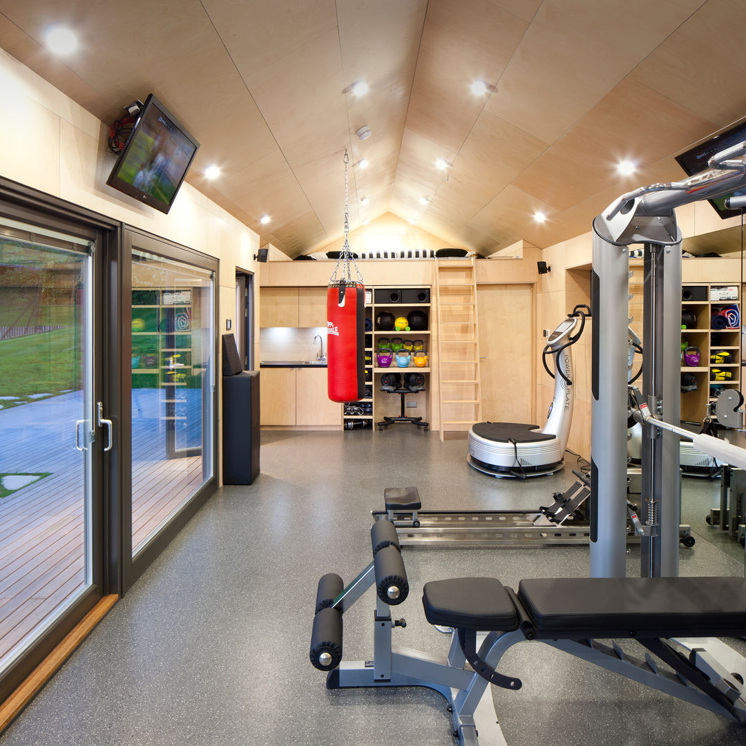 Gymspace, ecospace españa ecospace españa モダンデザインの ホームジム