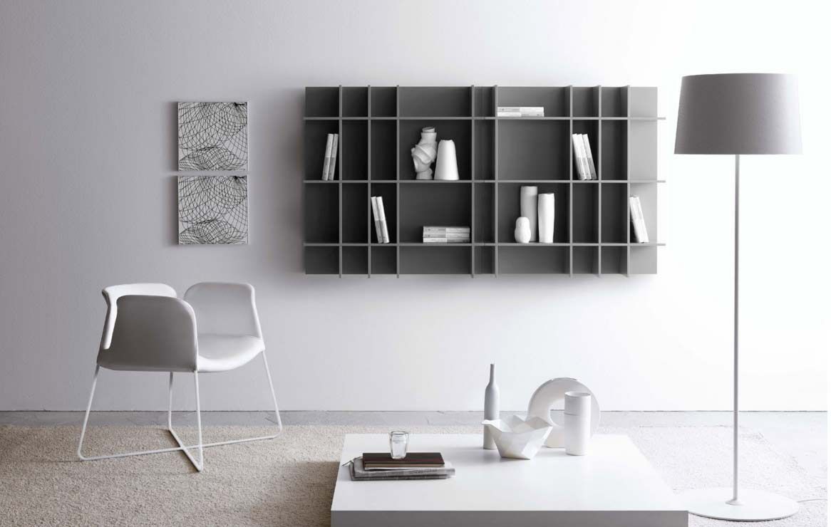 homify Modern living room Shelves