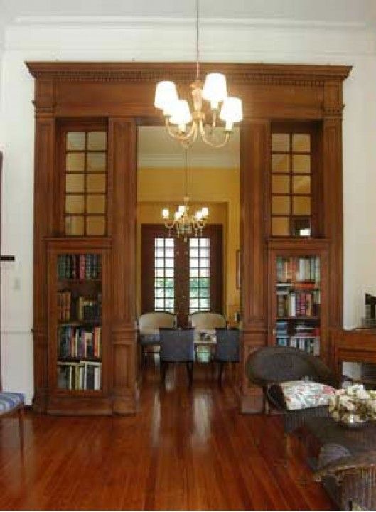 Espacio de estar Radrizzani Rioja Arquitectos Living room لکڑی Wood effect wood shelves,wood windows