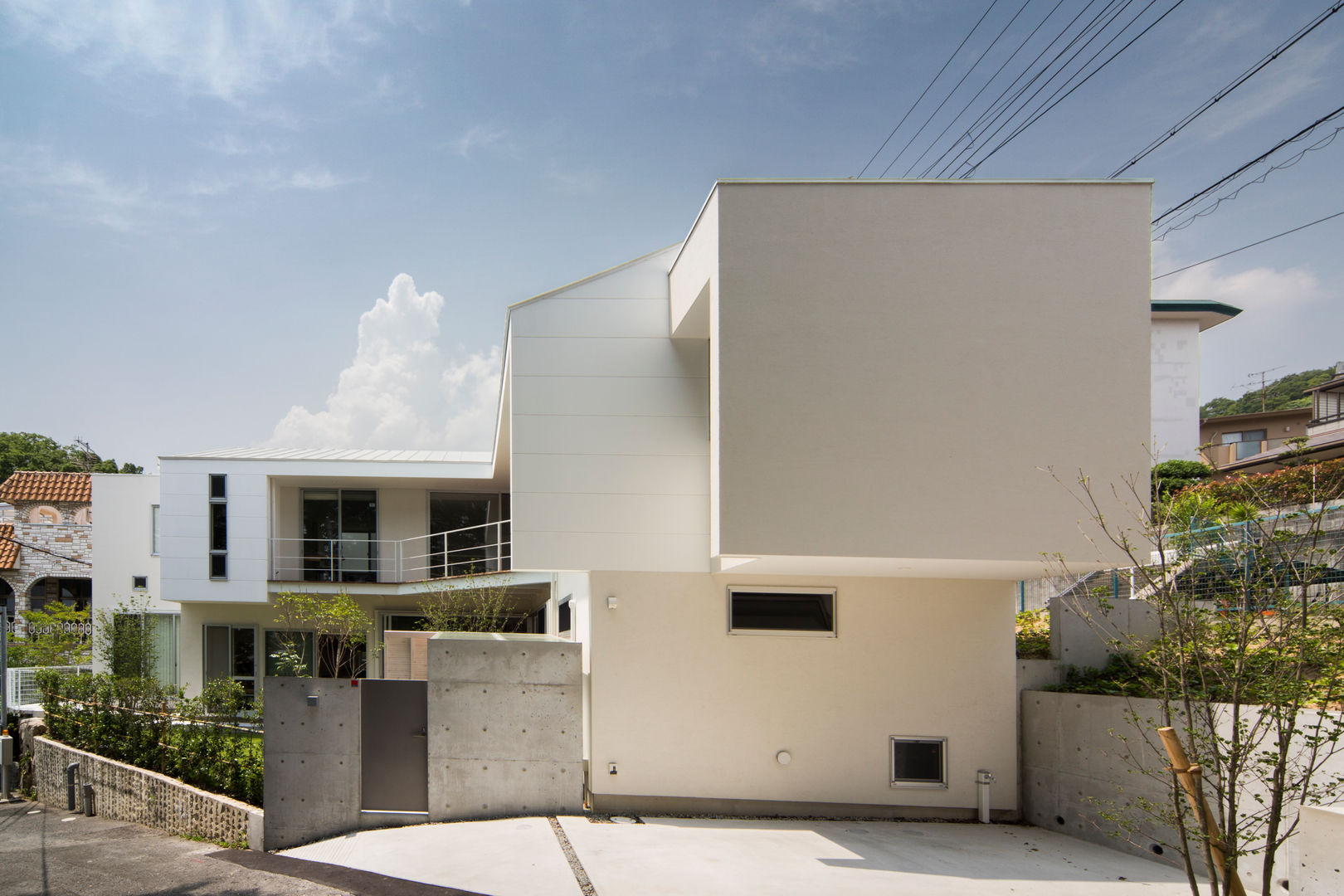 獅子ヶ口町の家, Kenji Yanagawa Architect and Associates Kenji Yanagawa Architect and Associates Casas de estilo moderno