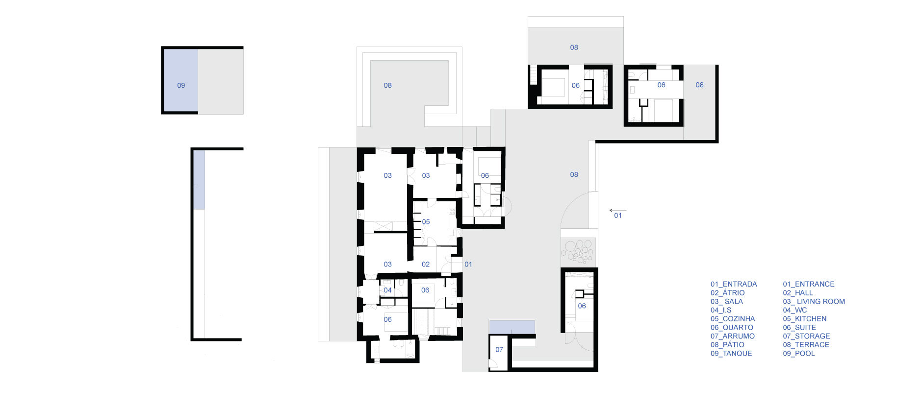 Pensão Agricola, atelier Rua - Arquitectos atelier Rua - Arquitectos Mediterranean style houses