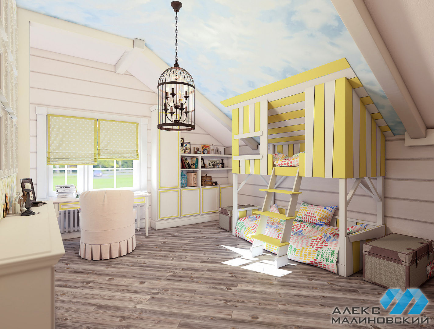 КП LakeSide, Александр Малиновский Александр Малиновский Nursery/kid’s room