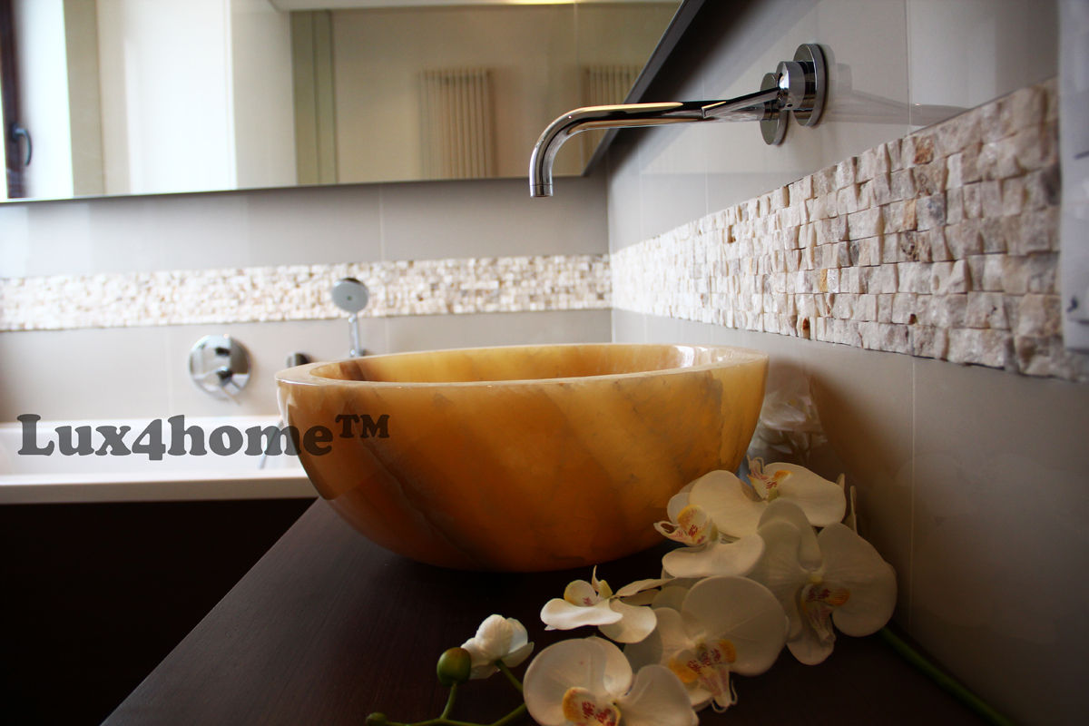 homify 現代浴室設計點子、靈感&圖片 石器 洗手台