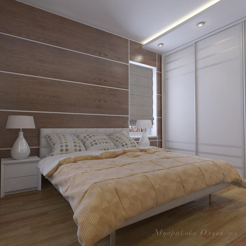 Дизайн загородного дома в п. Приветинское, Design interior OLGA MUDRYAKOVA Design interior OLGA MUDRYAKOVA Bedroom