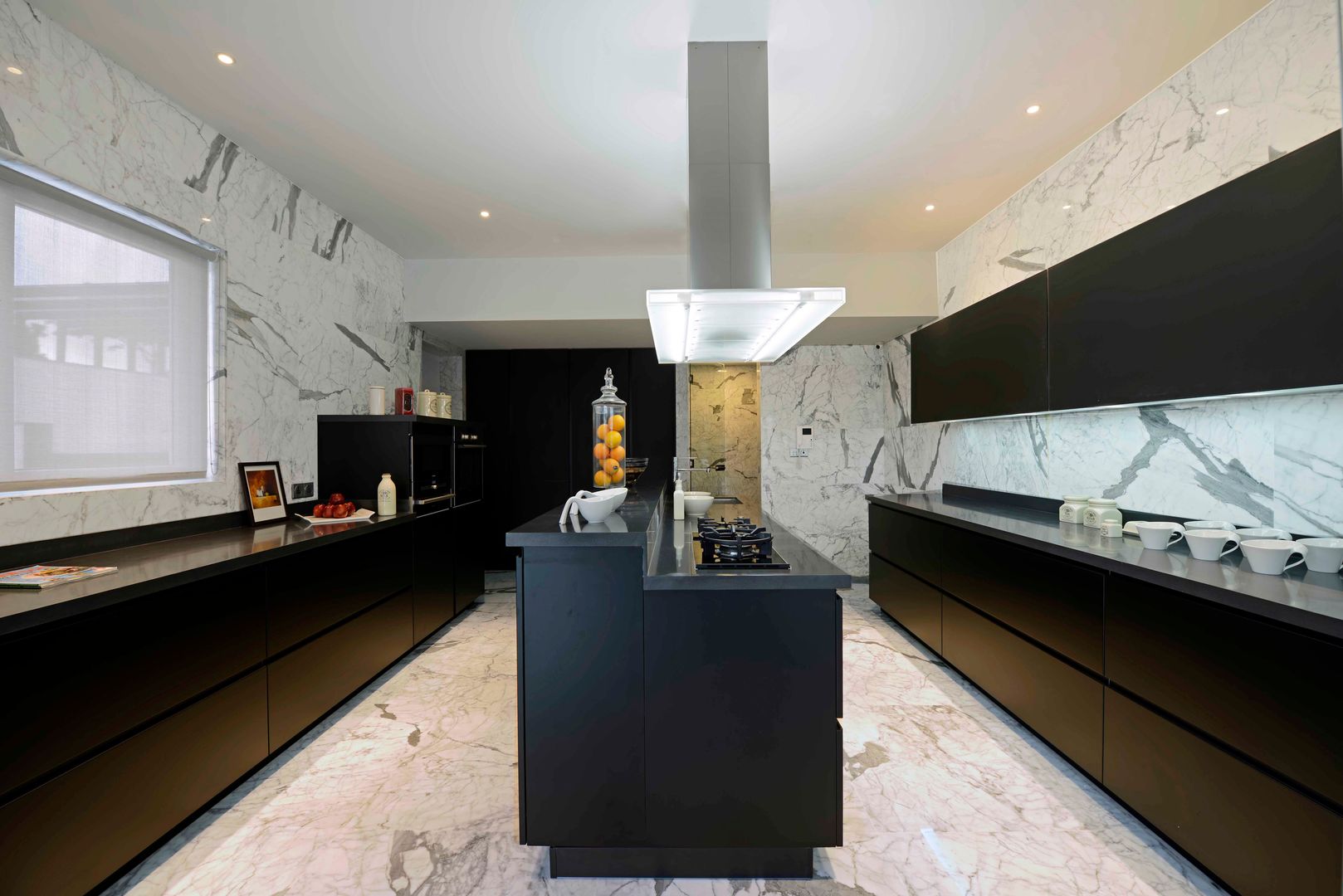 THE RIDGES - A3 VILLA, Aijaz Hakim Architect [AHA] Aijaz Hakim Architect [AHA] Cucina moderna