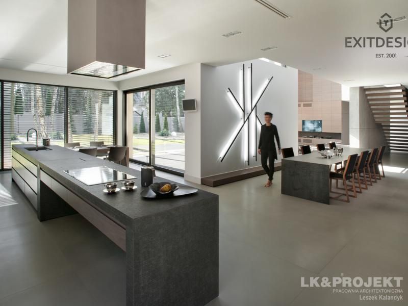 LK&1048, LK & Projekt Sp. z o.o. LK & Projekt Sp. z o.o. Modern kitchen