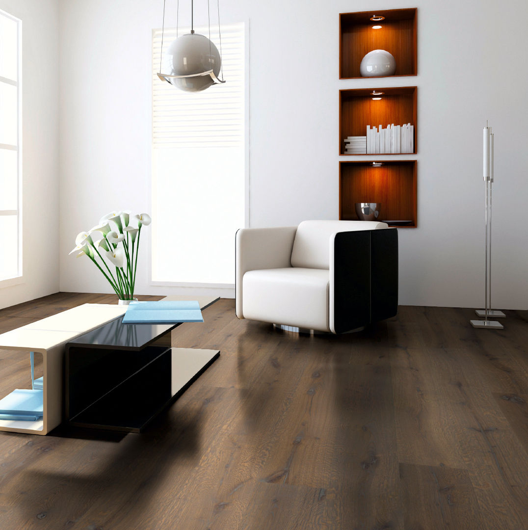 Hain Parkett , Hain Parkett Hain Parkett Modern living room Wood Wood effect