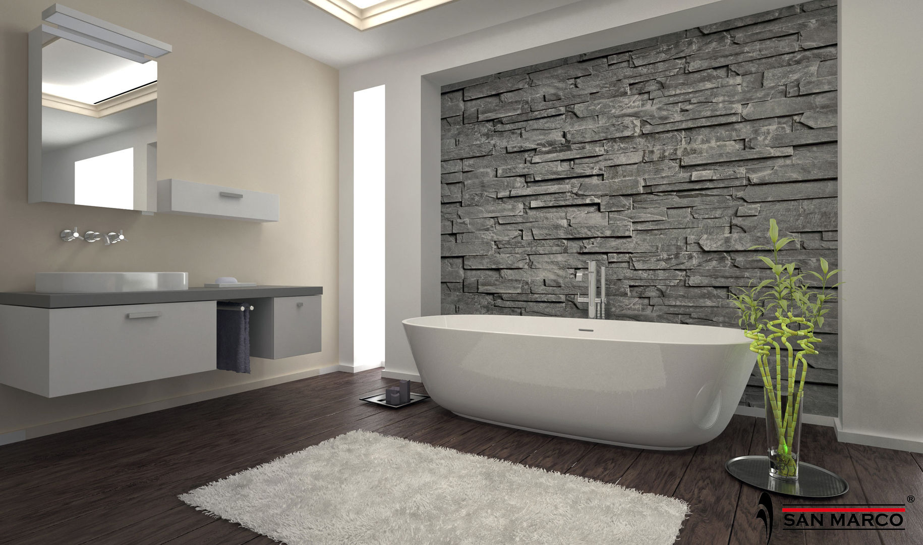 Sos Arredo Bagno: le dritte di Gruppo San Marco per un bagno al top, Gruppo San Marco Gruppo San Marco Modern bathroom Metal Bathtubs & showers