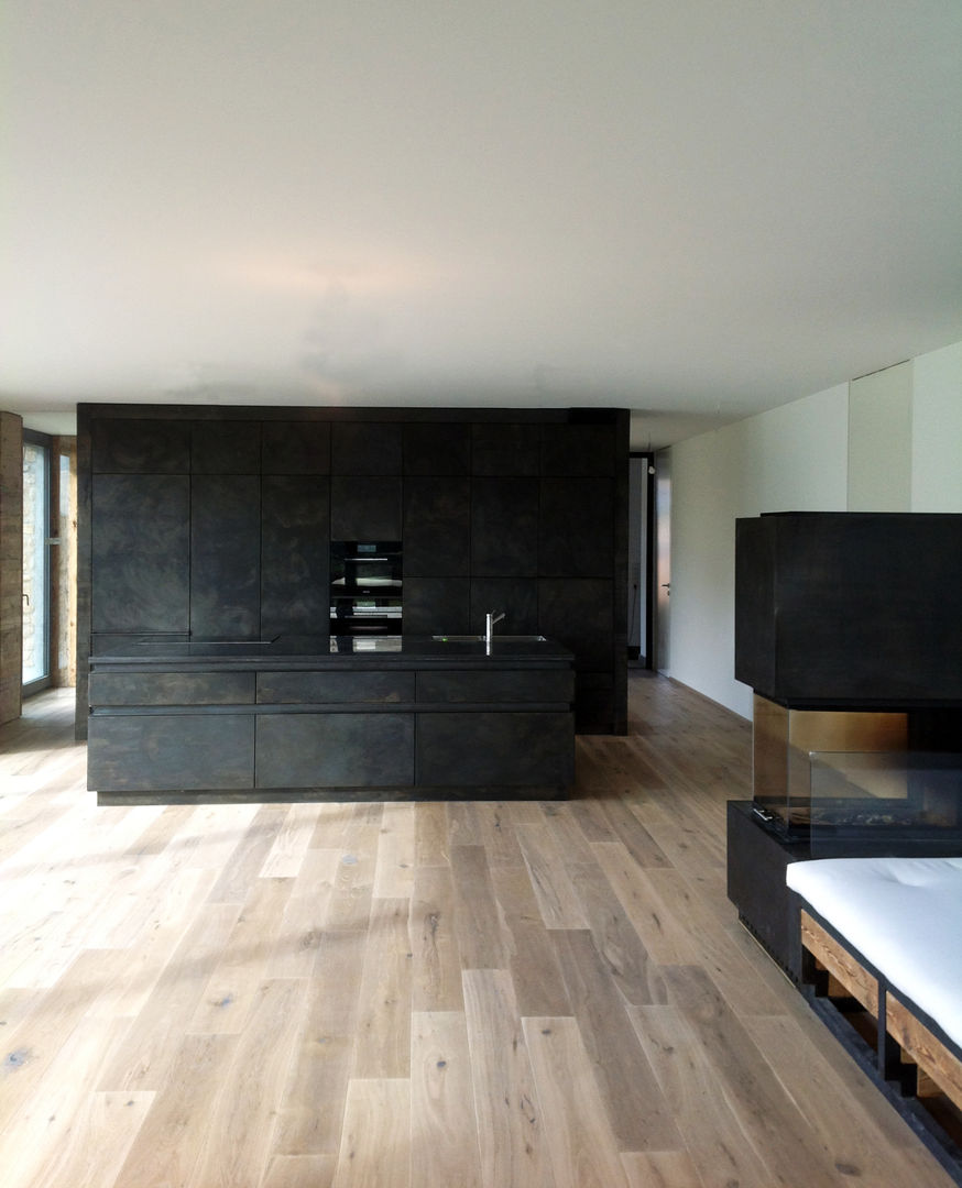 Stone under the wood, Architekt Zoran Bodrozic Architekt Zoran Bodrozic Modern kitchen