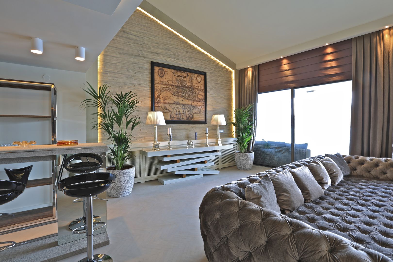 K.G Evi Arnavutköy, Kerim Çarmıklı İç Mimarlık Kerim Çarmıklı İç Mimarlık Modern living room