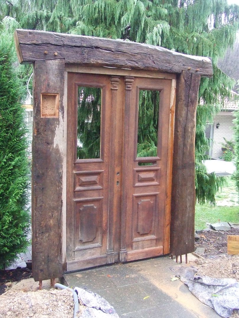 Garten Gestaltung, Fachwerk bau, Recycled Holz, Chippie Chippie Vườn phong cách đồng quê