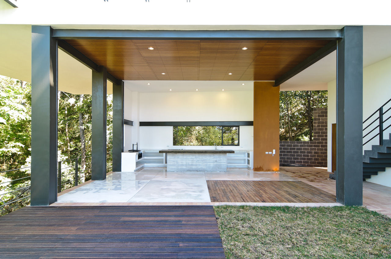 Casa La Lagartija, alexandro velázquez alexandro velázquez Modern style kitchen