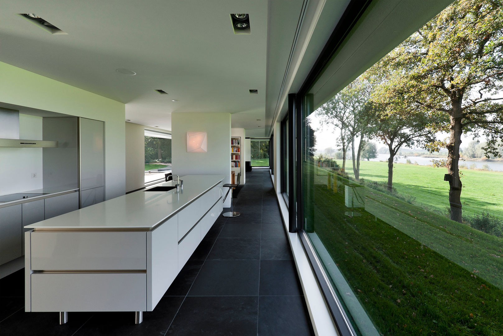 WOONHUIS GORSSEL, Maas Architecten Maas Architecten Modern style kitchen