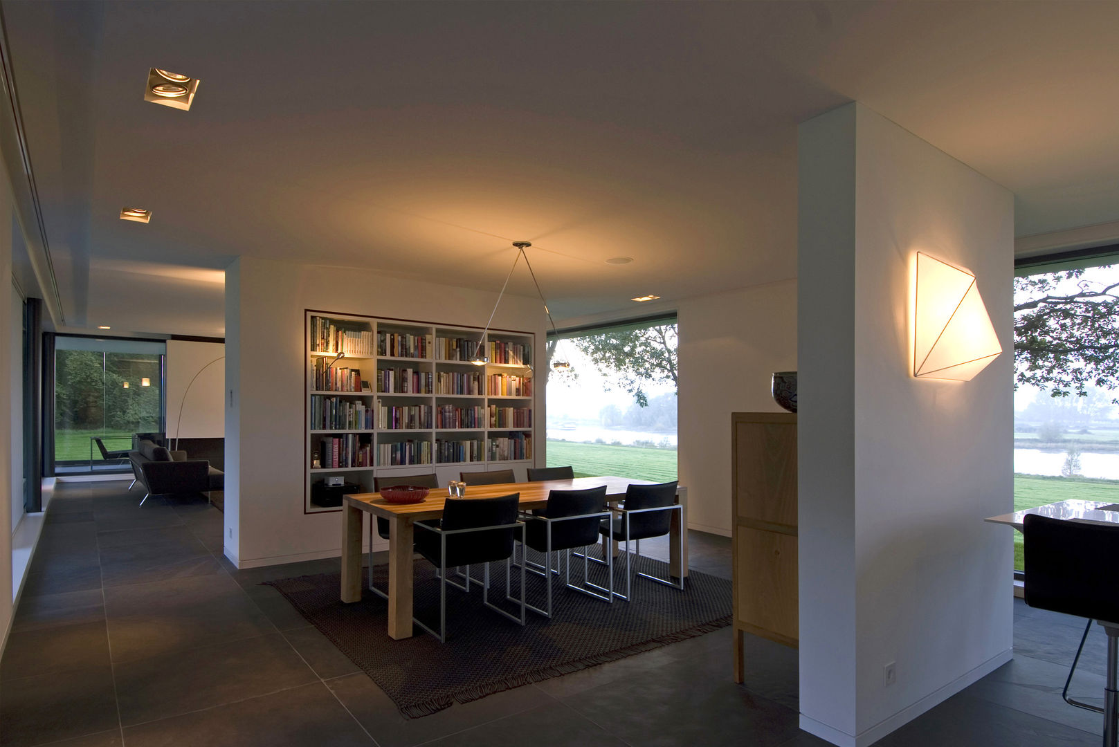 WOONHUIS GORSSEL, Maas Architecten Maas Architecten Modern dining room