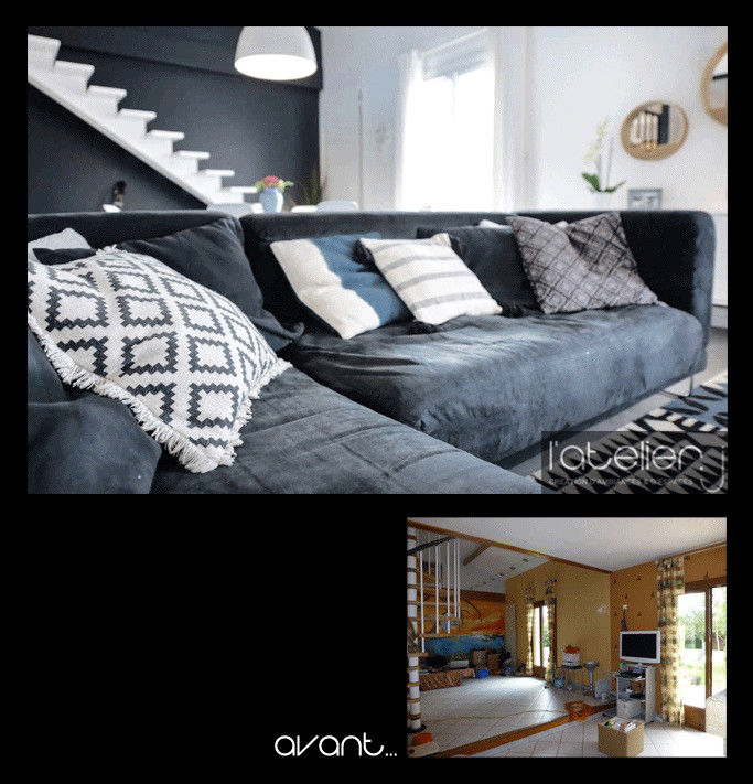 homify غرفة المعيشة