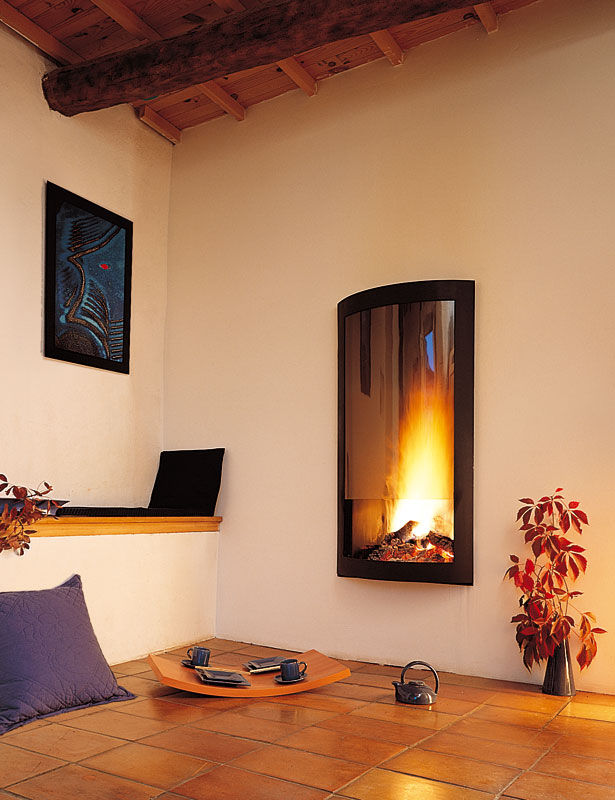 Focus Design Kamine, Chiemsee Öfen Chiemsee Öfen Modern living room Fireplaces & accessories