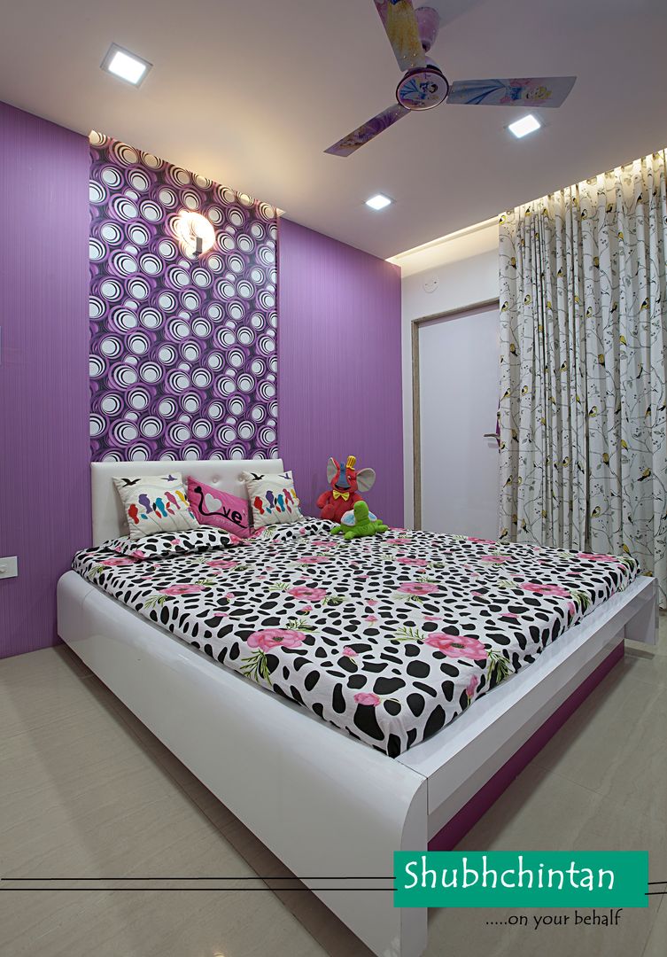 bed homify Modern style bedroom MDF Beds & headboards