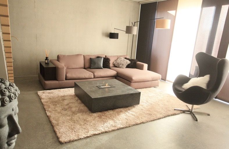 Appartement contemporain zen, CSInterieur CSInterieur 모던스타일 거실