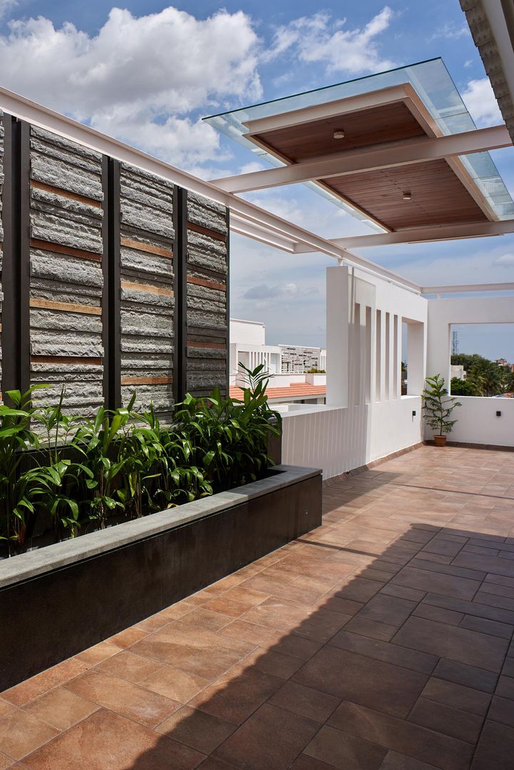 Apartment at Tirupur, Cubism Cubism Patios