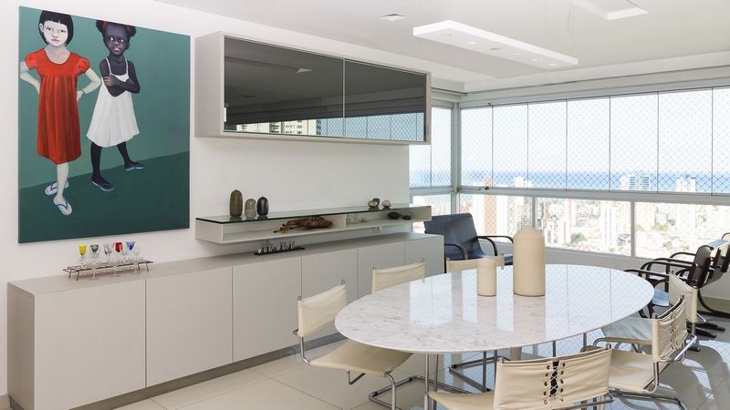 Residência T|R, VZ Arquitetas VZ Arquitetas Modern dining room