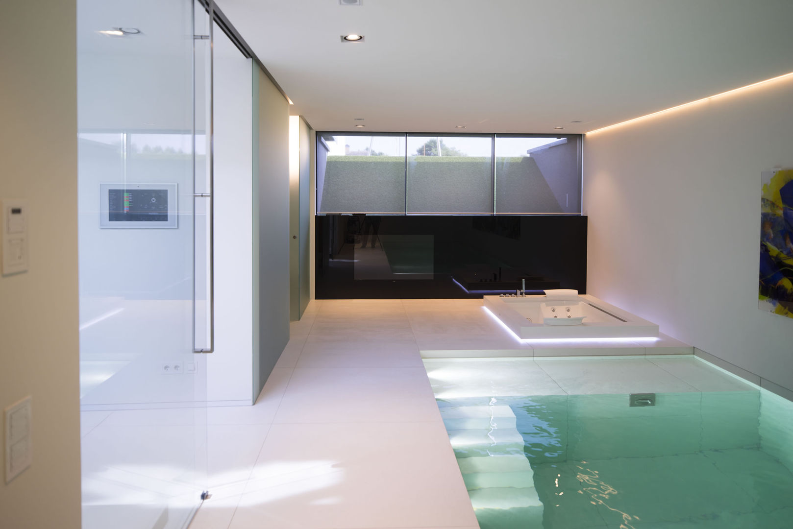 “G-house, villa met gastenverblijf aan de Reeuwijkse Plas” , Lab32 architecten Lab32 architecten Piscinas de estilo moderno