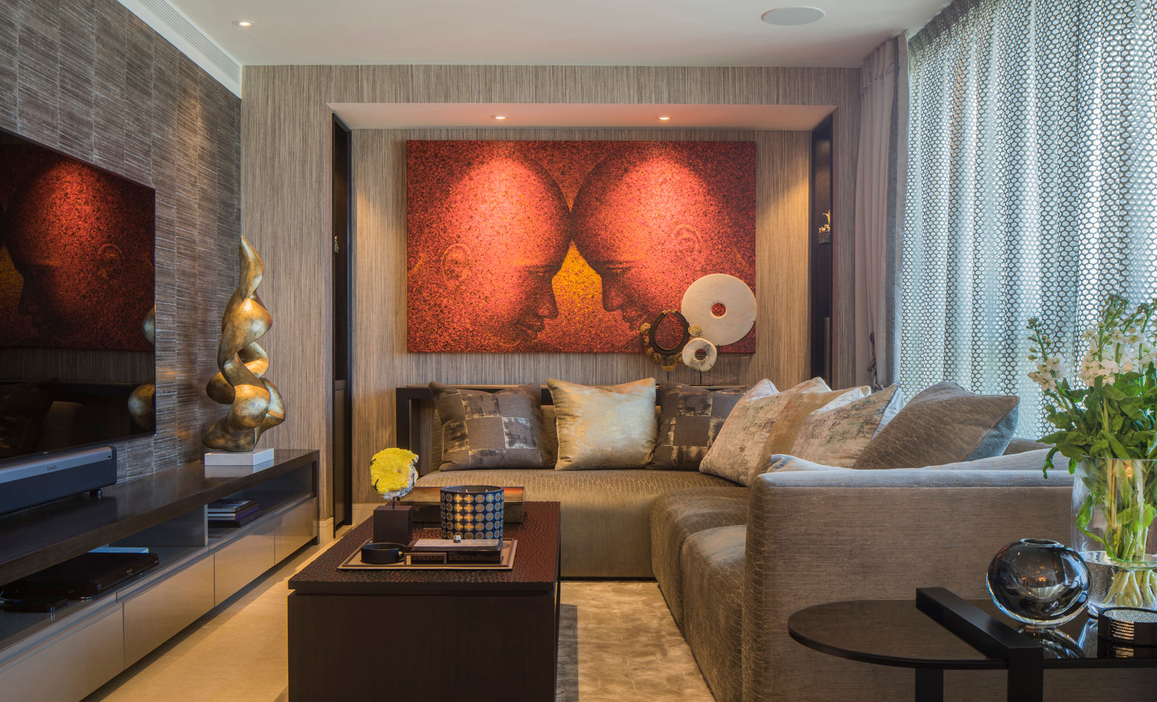 Folio Design | The Art House | Living Room homify Salas de estilo moderno