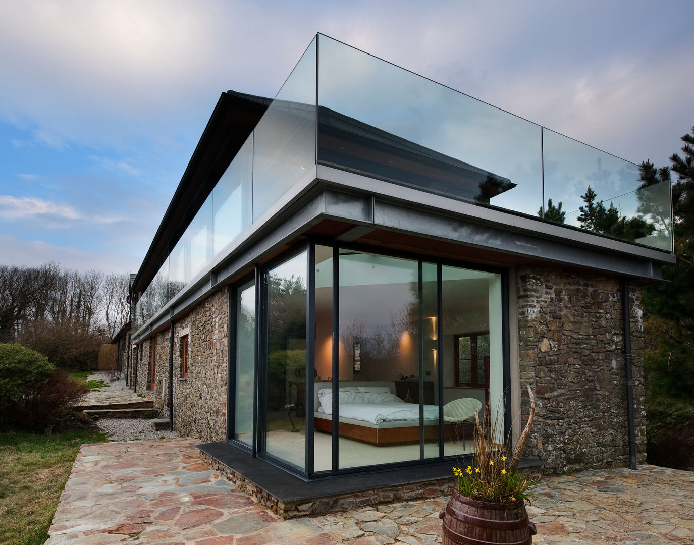 Down Barton, Devon, Trewin Design Architects Trewin Design Architects Casas modernas: Ideas, imágenes y decoración