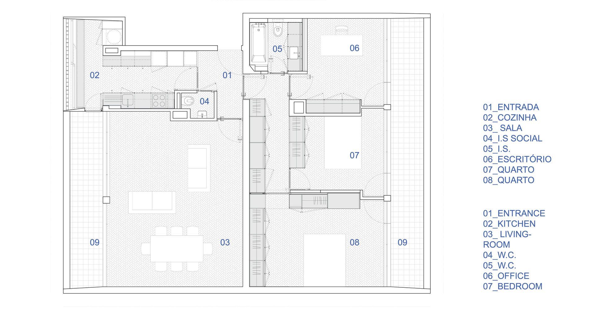 Casa das Estacas, atelier Rua - Arquitectos atelier Rua - Arquitectos Modern Evler