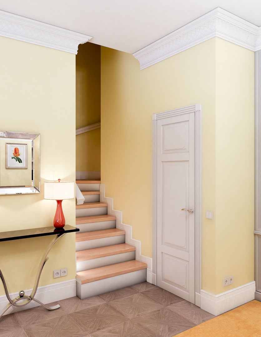 The way of living., Marina Sarkisyan Marina Sarkisyan Modern corridor, hallway & stairs