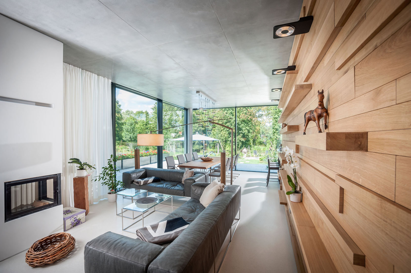 „Inseltraum“ - Einfamilienhaus in Brandenburg an der Havel, Sehw Architektur Sehw Architektur Salas modernas