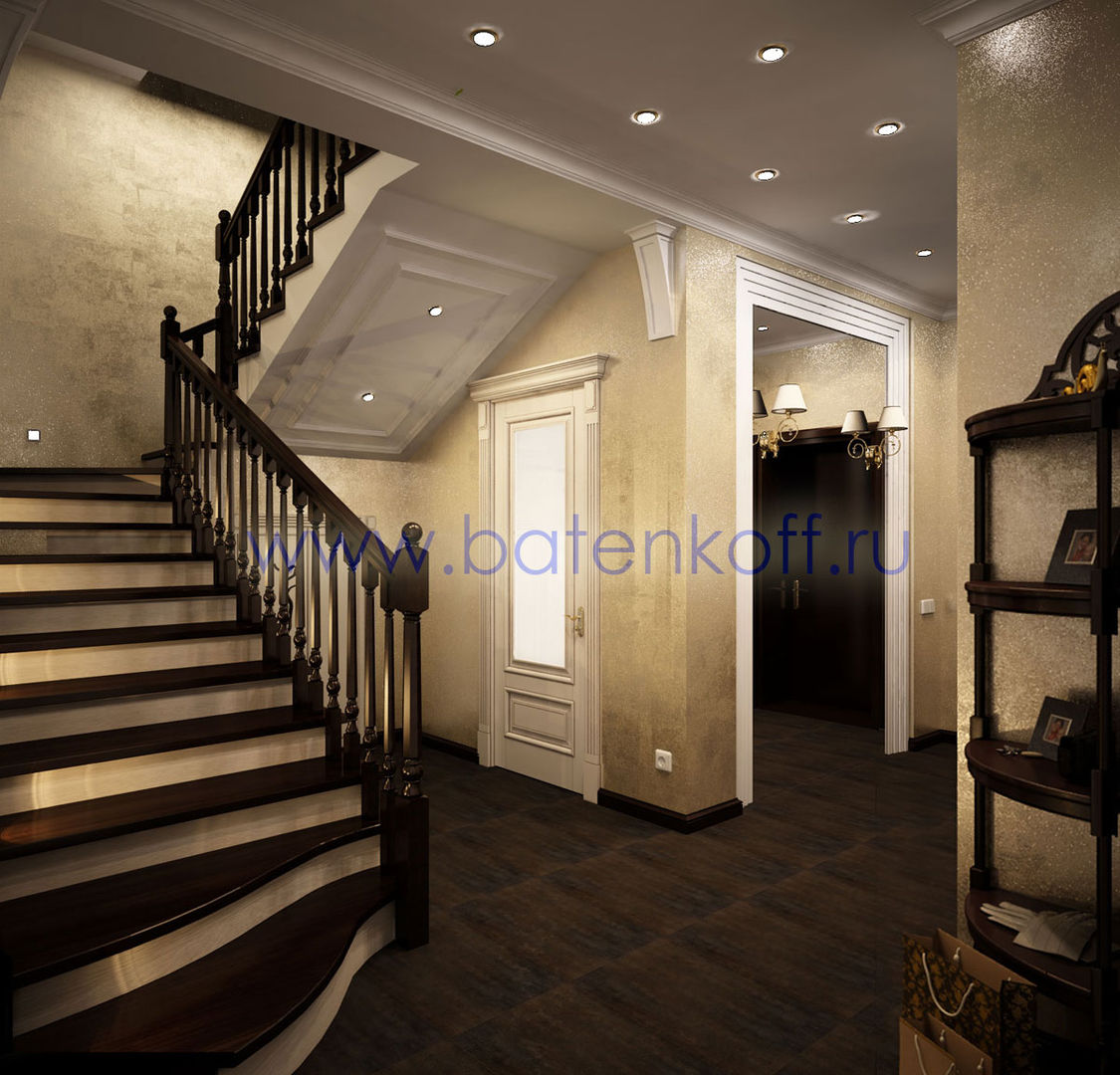 homify Couloir, entrée, escaliers classiques Bois Effet bois