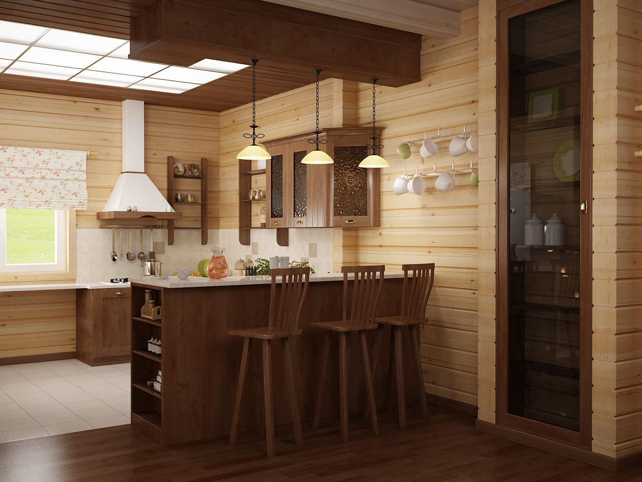 homify Country style kitchen Wood Wood effect