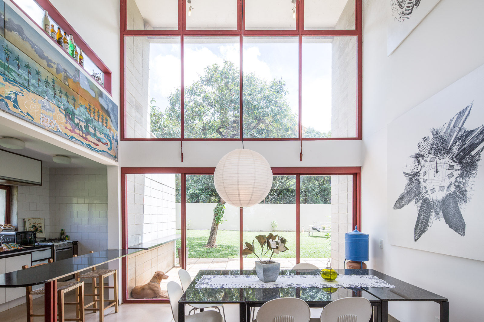 homify Industrial style dining room