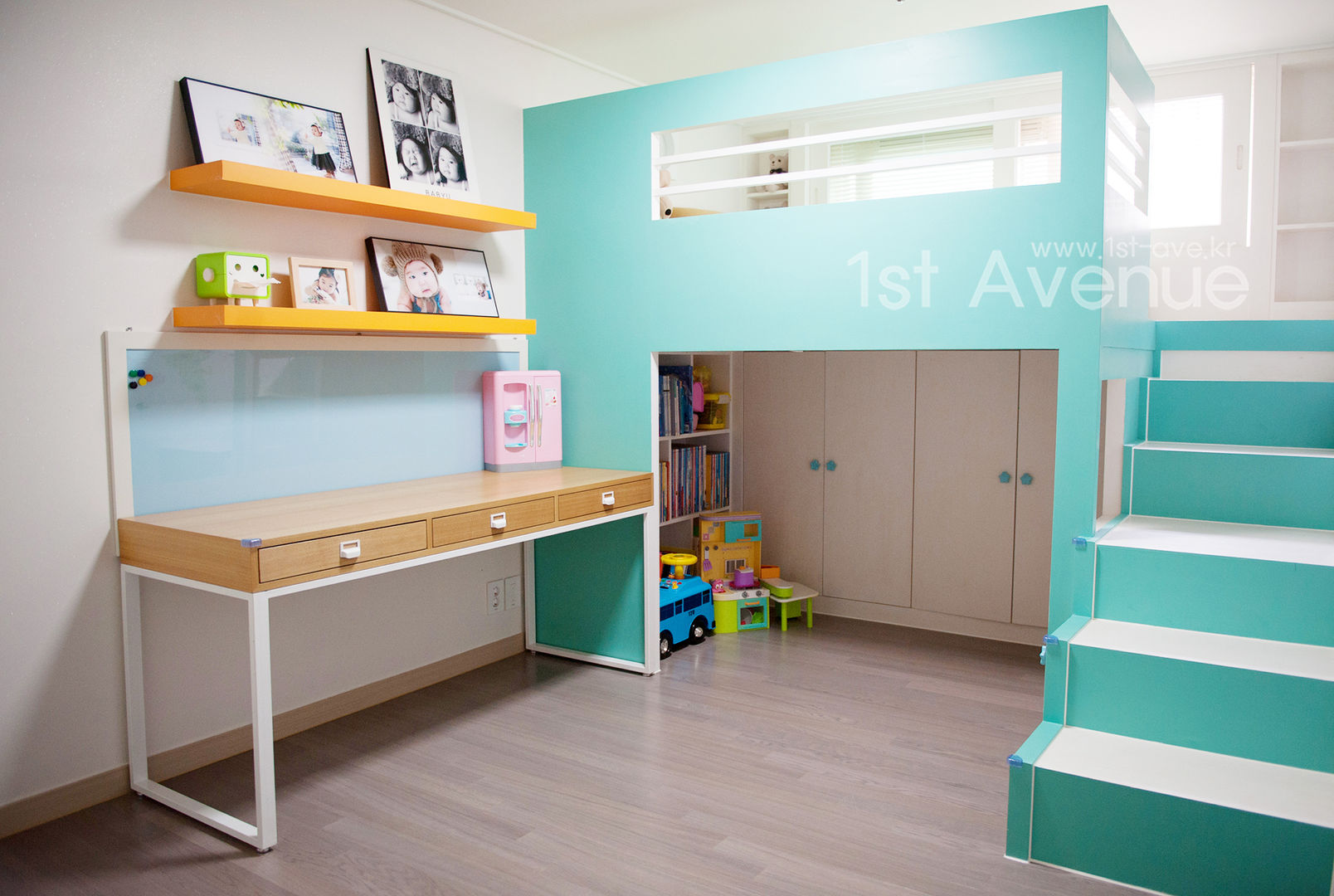 자연을 가득담은 인테리어 , 퍼스트애비뉴 퍼스트애비뉴 Habitaciones para niños de estilo moderno