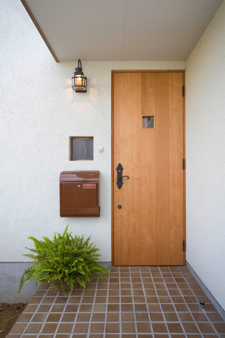 ジムのある家, 大森建築設計室 大森建築設計室 Eclectic style houses Wood Wood effect