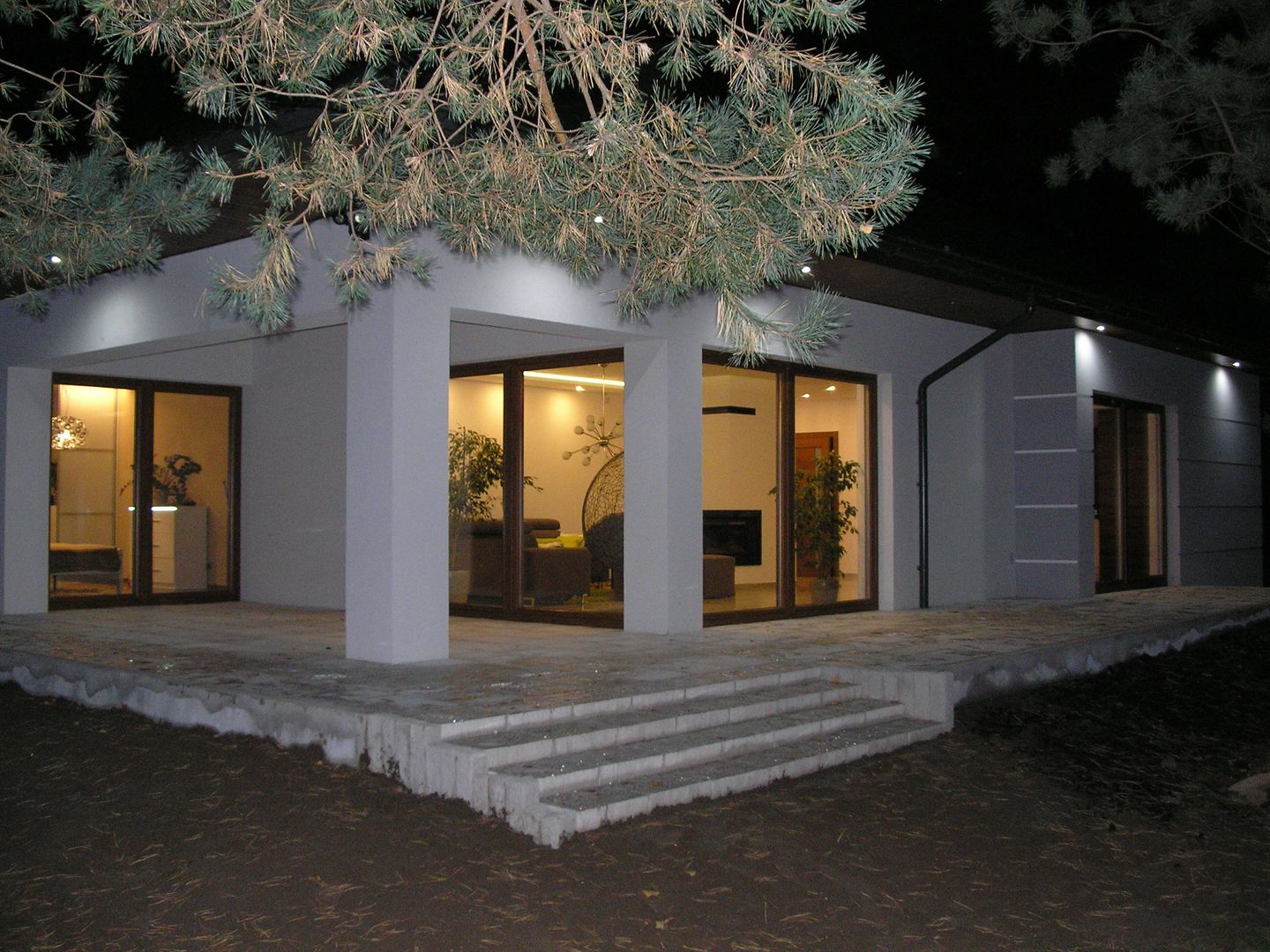 Nowoczesny dom LIV 3 G2 - przytulnie i pięknie!, Pracownia Projektowa ARCHIPELAG Pracownia Projektowa ARCHIPELAG Casas modernas