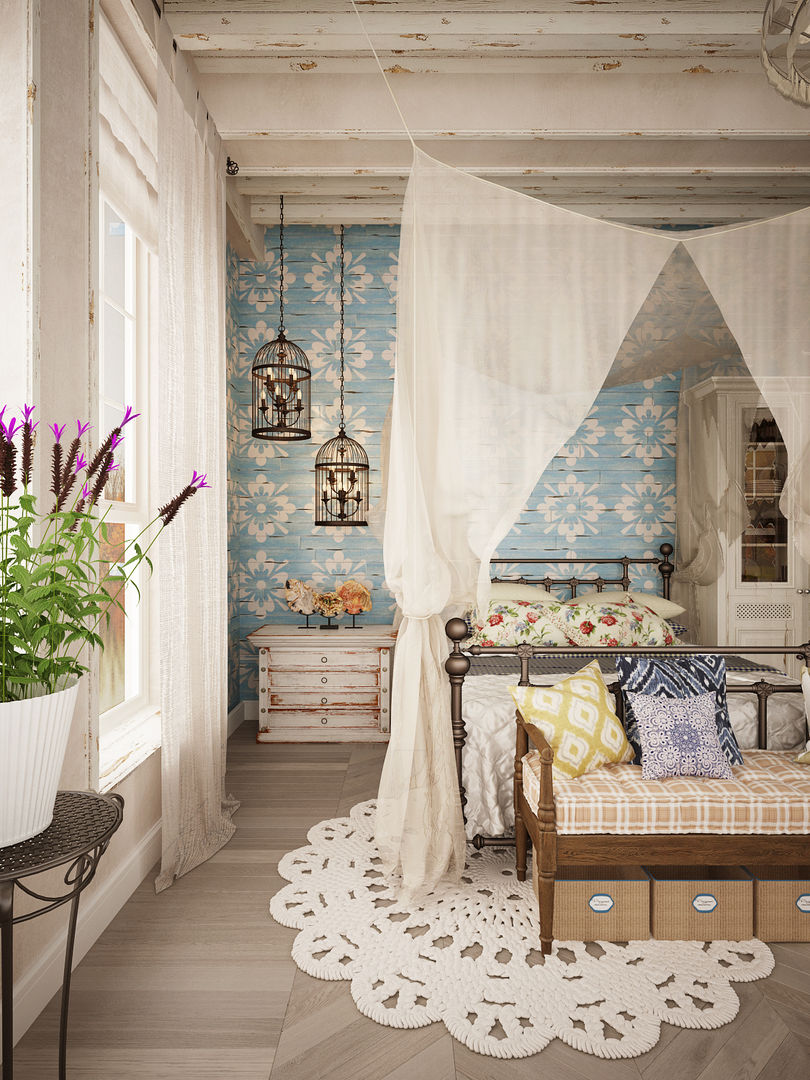 homify Rustic style bedroom