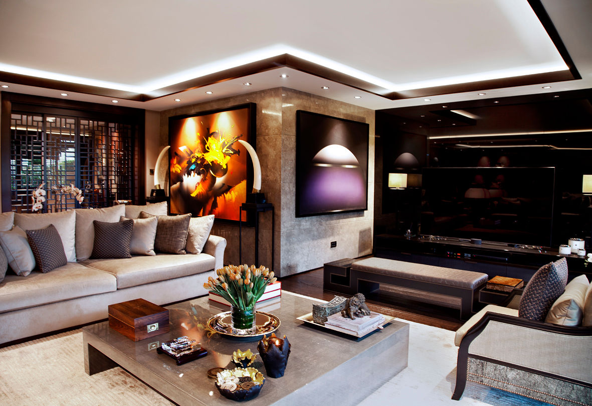 K.Ç EVİ, Kerim Çarmıklı İç Mimarlık Kerim Çarmıklı İç Mimarlık Modern living room