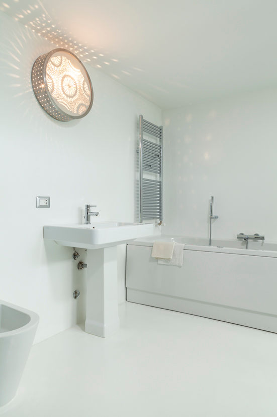 Progetto, studio mamo studio mamo Modern bathroom