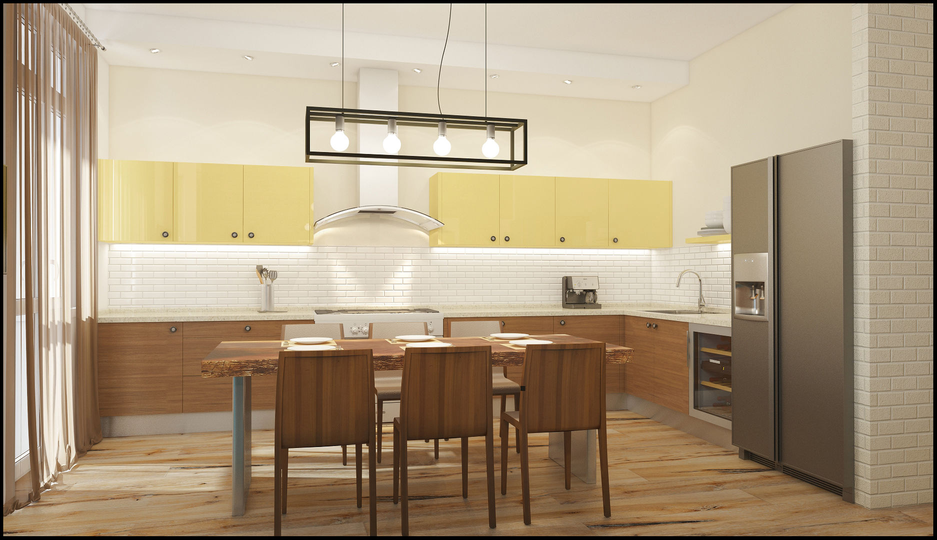 Квартира в стиле Loft , Alexander Krivov Alexander Krivov Cocinas de estilo industrial