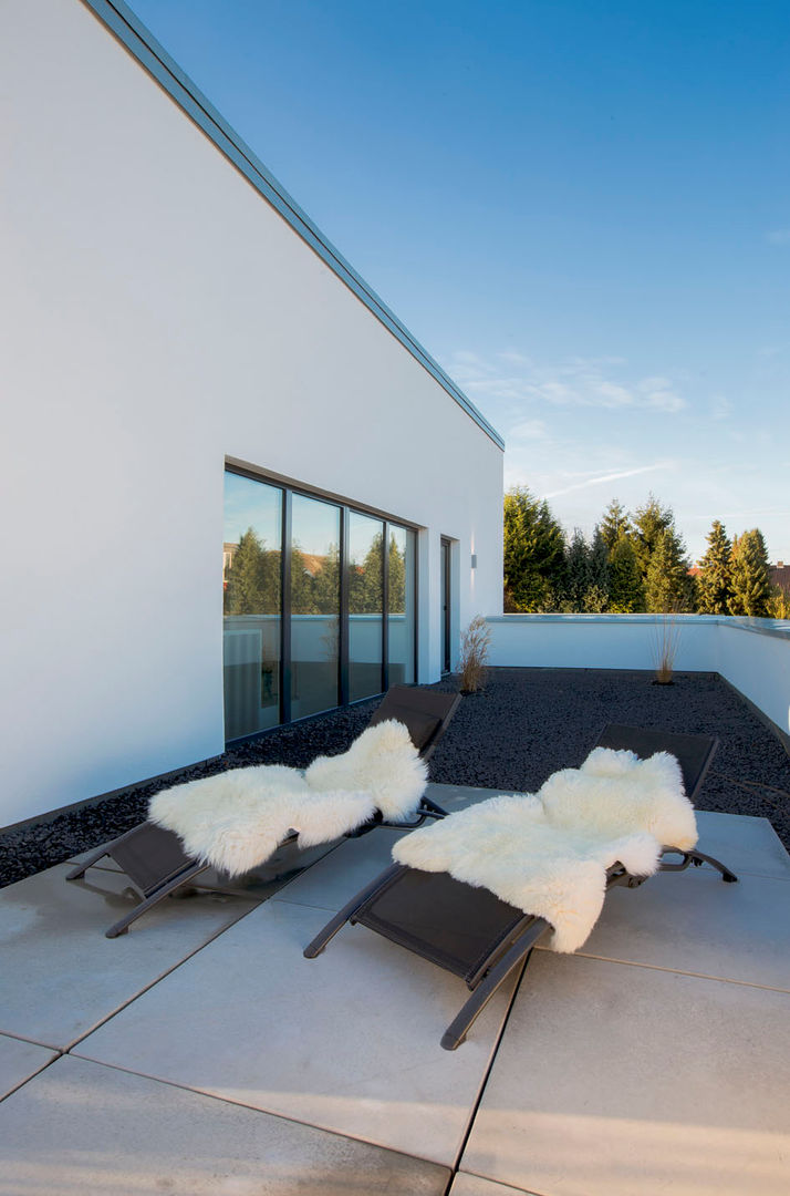 Haus R - Massivbau in Wegberg, Architektur Jansen Architektur Jansen Minimalist spa