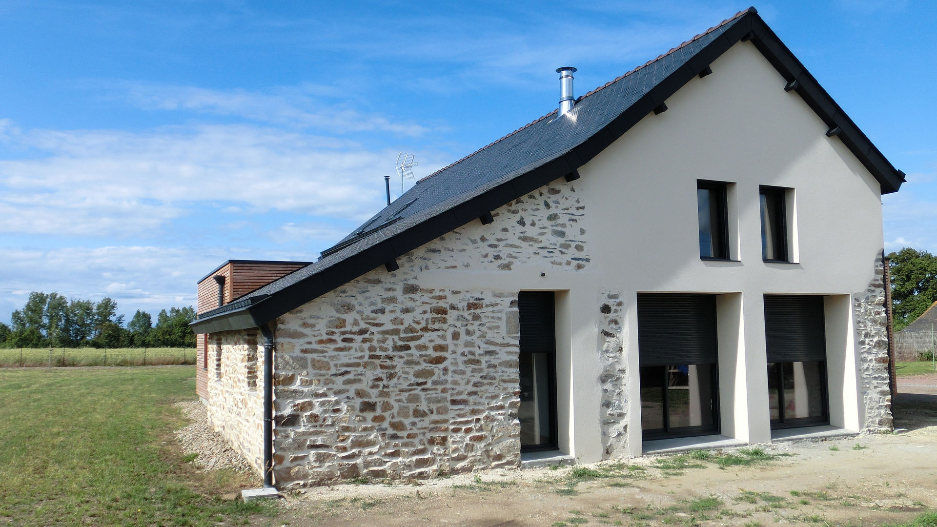 Exemples de realisations, zs architectes zs architectes Rustic style house